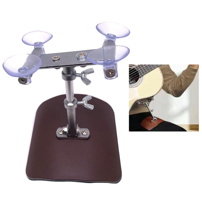 Guitar Balance Support Adjustable Classical Guitar Rest Support Guitar Foot Stool Professional Classical Guitar Lifter Guitar Leg Rest Bracket for Guitar Players Brown