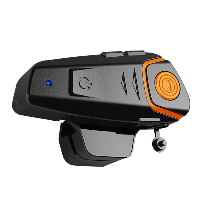 Helmet Bluetooth Headset Bt-S2ns, 1000m Helmet Communication System, Connect Up to 3 People 2 People Talk At The Same Time（1pack） 1 Pack