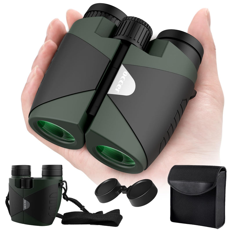 15x30 Compact Binoculars for Adults and Kids - Occer Large View High Powered Binoculars for Bird Watching - Lightweight Easy Focus Binoculars with Low Light Vision for Outdoor Hunting Travel 15x30