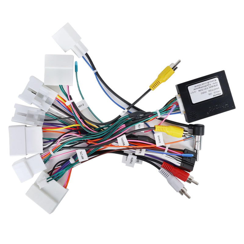 PODOFO Radio J-B-L Wiring Harness 16 pin | Compatible with Toyota Corolla Camry RAV4 Tundra 4Runner Prado CHR Highlander