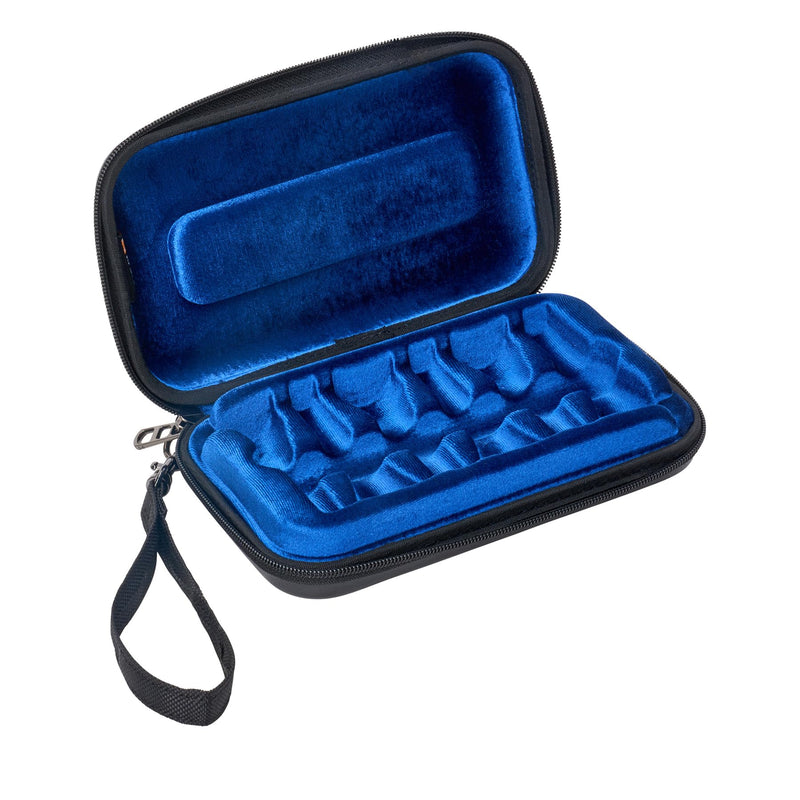 Protec ZIP Trumpet Mouthpiece Case (6-Piece), Black, Model BM214 6-Piece