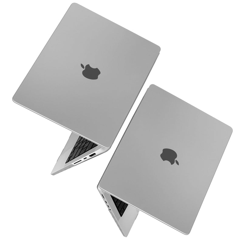 DONGKE Ultra Slim Hard Shell Case for MacBook Pro 14 inch A2918 A2992 M3 A2779 M2 A2442 M1 Pro/Max Chip with Touch ID [2024 2023 2022 2021] - Protective Cover [Sturdy Shockproof] [Matte Grey] Matte Grey