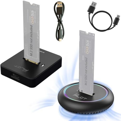 M.2 to USB C Dock + M.2 SSD Reader Adapter - SD03 Plastic + SD03C