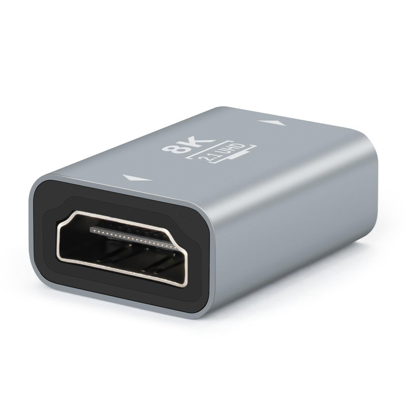 BORLTER CLAMP HDMI Coupler 8K Extender - HDMI Extender Female to Female Connector Adapter for HDTV, PC, Monitor and more.