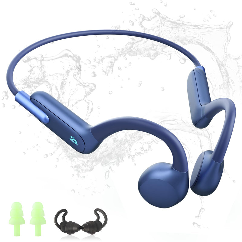HIFI WALKER Bone Conduction Headphones Waterproof Swimming Headset, Wireless Bluetooth 5.3 for Sport