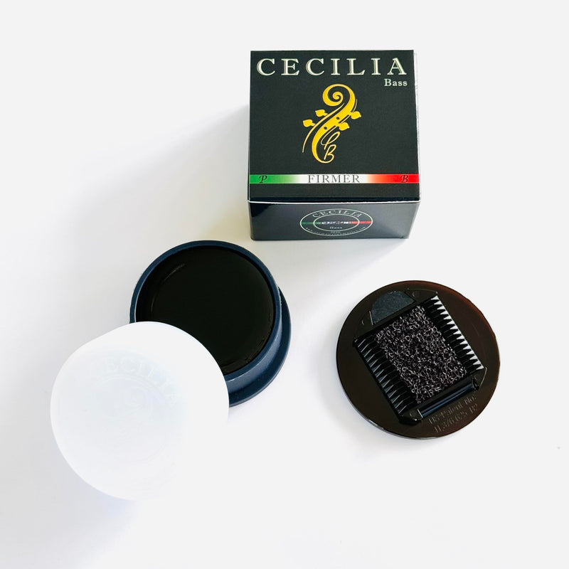 [AUSTRALIA] - CECILIA Rosin for Bass 'Firmer' Formula, Bass Rosin Specially Formulated for Bass Bows with Included Rosin Spreader Firmer 