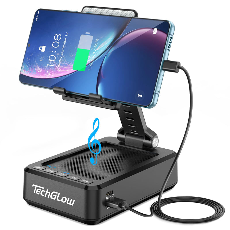 [AUSTRALIA] - Gifts for Men Women Foldable Cellphone Stand with Bluetooth Speaker and Power Bank Birthday Gift Idea for Mom Dad Cool Gadget Tech Gifts 