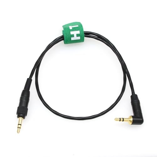 Audio Cable Locking 3.5mm 1/8" to 3.5mm for Sennheiser EK 500 G4 Sony UWP D21 URX Receiver to Camera Recorder Mixer Phone 20" 1/8" locking to 1/8" RA 50cm