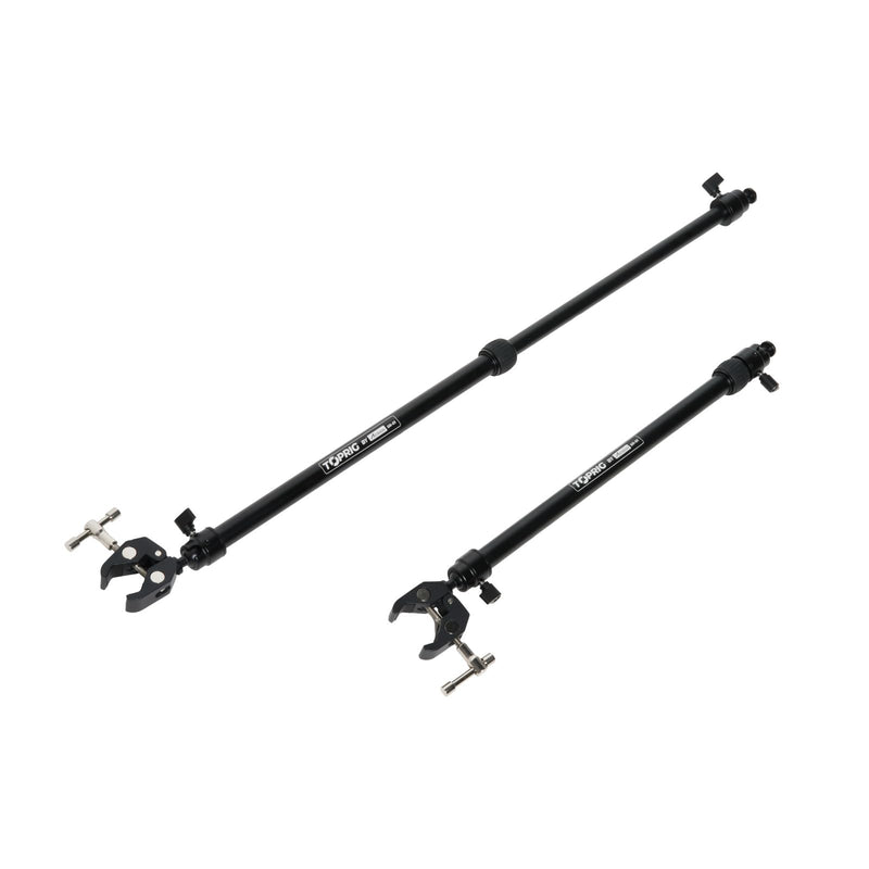 Accsoon Toprig Camera Slider Support Arm Stabilizer, Ajustable Tripod Support Arms for Increasing Stability in Aluminum Alloy, for Toprig S60 Slider - 2 Packs