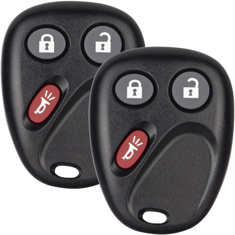 Key Fob Keyless Entry Remote Control Compatible with Chevrolet Chevy Equinox Avalanche Silverado Suburban Tahoe/Cadillac Escalade/GMC/Hummer H2 Car Key Replacement for LHJ011
