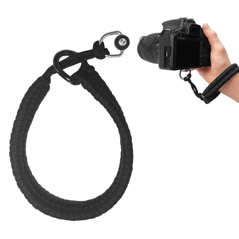 Camera Wrist Strap Paracord Camera Hand Wrist Straps Lanyard with D Ring Screw for DSLR Mirrorless Cameras Phone Gimbal Stabilizer Selfie Stick Tripod Mount