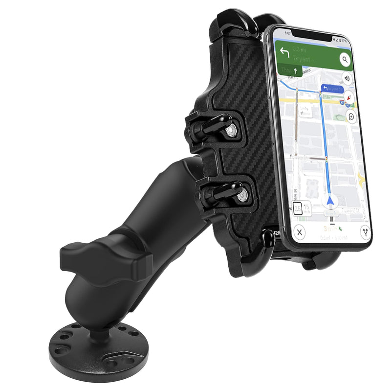 Drill-Down Dash-Board Phone Mount Holder Compatible with Samsung Galaxy S26 S25 S24 S23 S22 and iPhone 17 16 15 pro Max 14 13 12 11 Cell-Phones (5.5'' Length) 5.5'' length