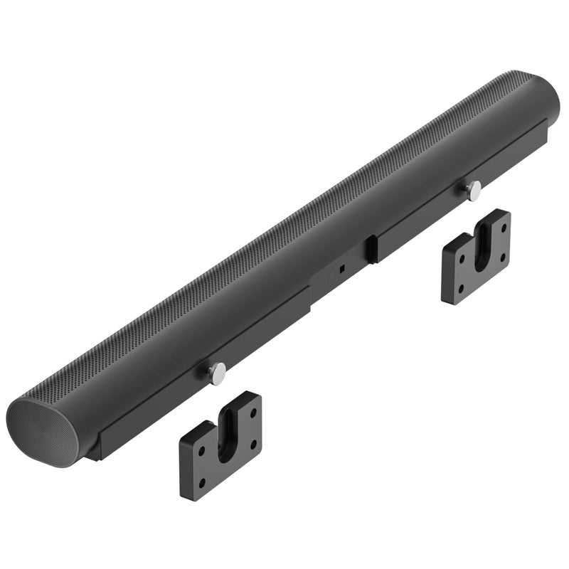 Soundbar Mount Compatible with Sonos Arc Soundbar Mount Black- Floating Wall Mount for Sonos Arc Wall Mount Under TV Saving Space, Metal Mounting Bracket for Sonos Arc Sound bar Mount Easy to Install For Arc Mount