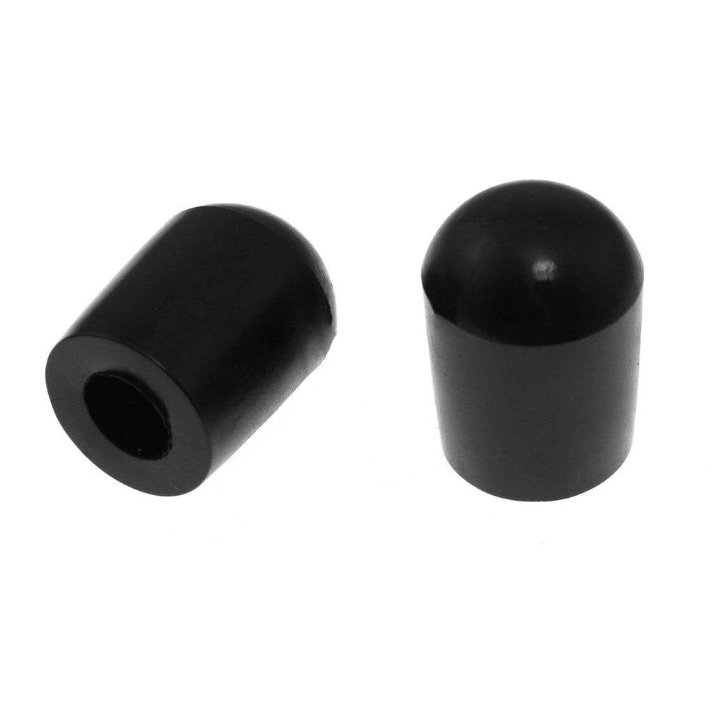 Maxmoral 2PCS Vertical Double Bass Component Replacement Rubber Head Tail Endpin Rubber Ring Pad Silicone Non-slip Double Bass Cello Endpin Tip Prevent Double Bass Endpin Movement Black