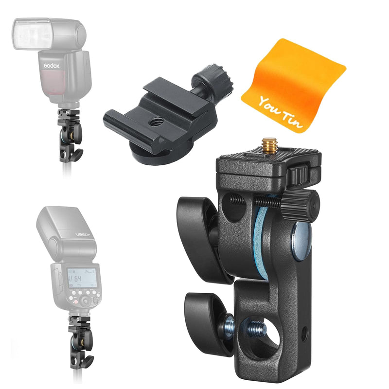 [AUSTRALIA] - Godox AD-E2 Flash Bracket with Hotshoe Mount for GODOX AD200 AD200Pro AD300Pro AD100Pro monolight and V1,V860III,TT685II,TT600 Flash Speedlight 