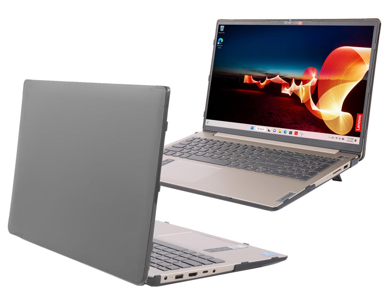 mCover Case compatible ONLY for 2022-2024 15" Lenovo IdeaPad 3 (15ADA6 / 15ALC6 / 15ABA7 / 15ITL6 / 15IAU7) series Windows Laptop Computers (NOT fitting ANY other models) - Black