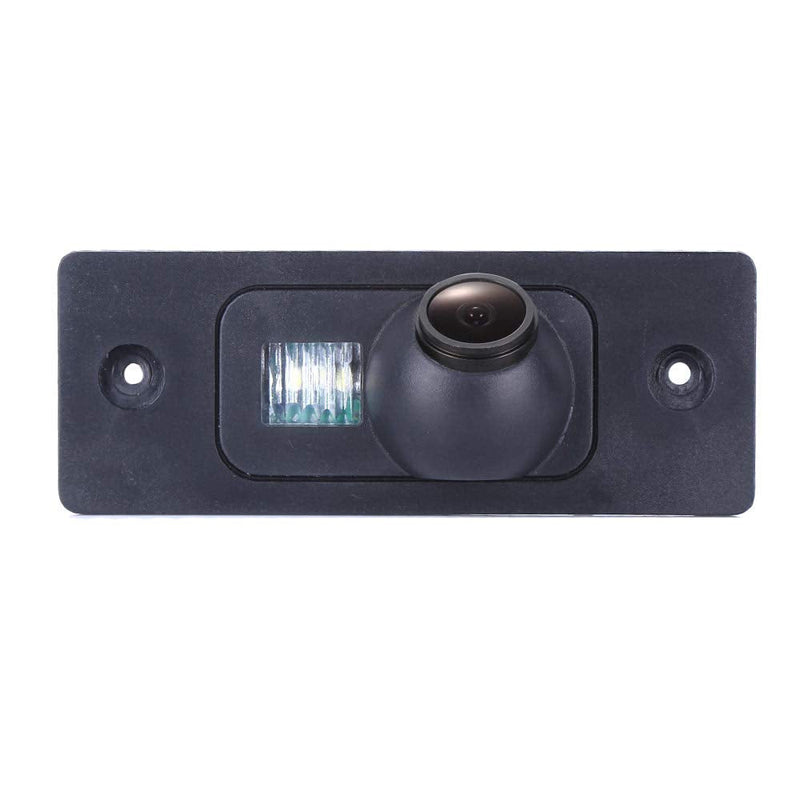 HD 720P Night Vision Waterproof Car License Light Plate Back Up Rear View Reverse Camera Replacement for Porsche Cayenne 9PA 2003-2010/Skoda Fabia Combi 2004/Audi TT 8J 2007 Model DC604=84mmx32mm