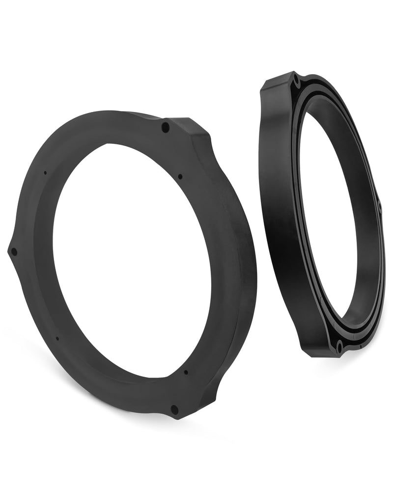 [AUSTRALIA] - 6.5 Inch Front Rear Door Speaker Adapter Fit for Ford Fusion Transit Focus Edge Fiesta Mondeo Mk4 6-1/2 Aftermarket Speaker Adapter 2PCS 