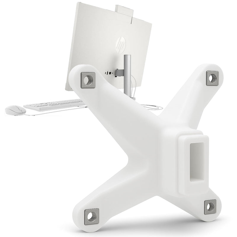 3IDEE VESA Adapter, VESA Mount Compatible with HP All-in-One PC (24-cr,27-cr) - VESA Mount 75x75mm - VESA Adapter HP for Monitors Without VESA Connection 24-cr,27-cr