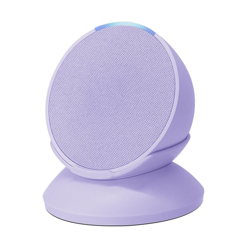 Stand for Echo Pop - Desktop Holder Mount for Echo Pop,Built-in Cable Management,Lavender Bloom