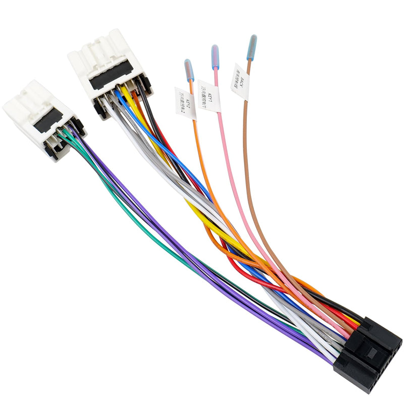 [AUSTRALIA] - Car Radio Wiring Harness Compatible with Nissan Maxima Altima Pathfinder Frontier Xterra Titan Armada Infiniti Stereo Wire Connector Adapter Plug Cable 