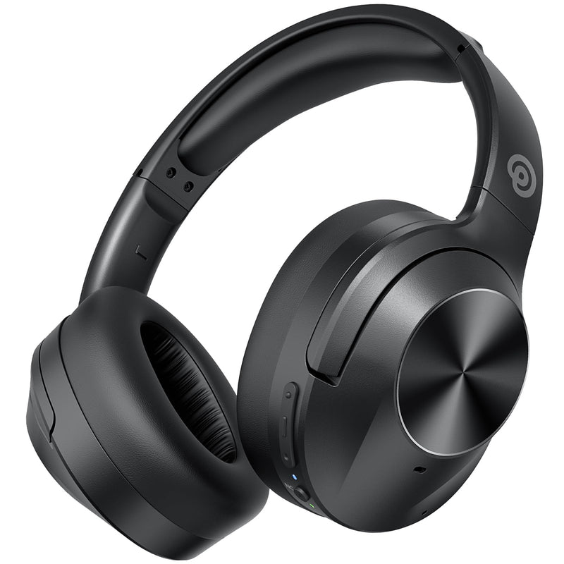 [AUSTRALIA] - Upgrade Pro‑level Hybrid Active Noise Cancelling Headphones with HD Sound, Wireless Bluetooth Headphones Over The Ear Unequaled Comfort, Vivid Deep Bass, for Home Office Travel Birthday Gift, Black 