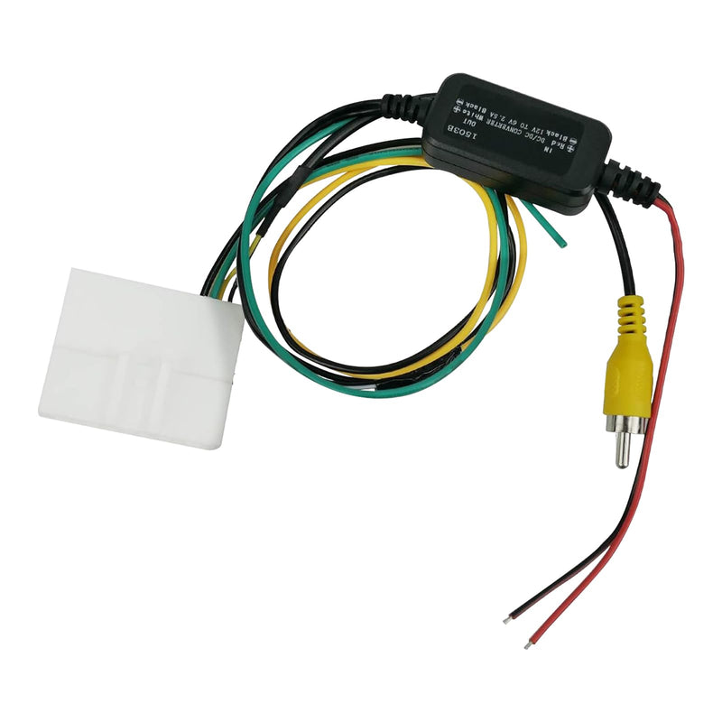 UX-NI006 Backup Camera Retention Wire Harness Compatible with for Nissan Frontier Altima Murano Rogue Titan Juke Sentra Cube Quest Leaf (Includes 12v to 6v Converter)