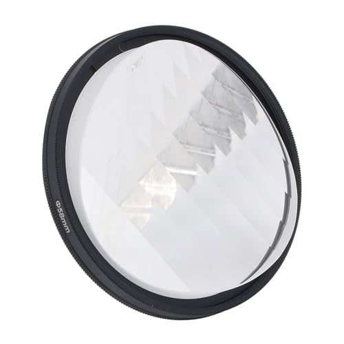 ASHATA Linear Glass Prism Filter, 58mm, MRC Coating, Special Effects, Repetitive Image, Foreground Blur, for Photography