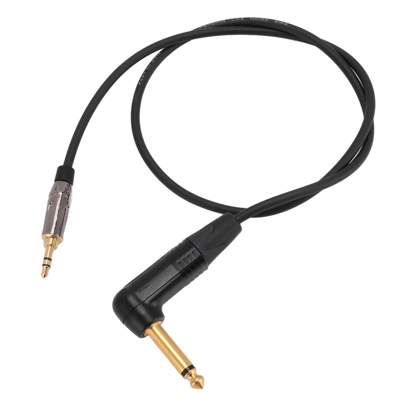 VBESTLIFE Guitar System Cable for G3 G4, 3.5mm to 6.35mm Jack Right Angle to Straight Electric Instrument Cable, 75cm, VBESTLIFEtu4afg0x17