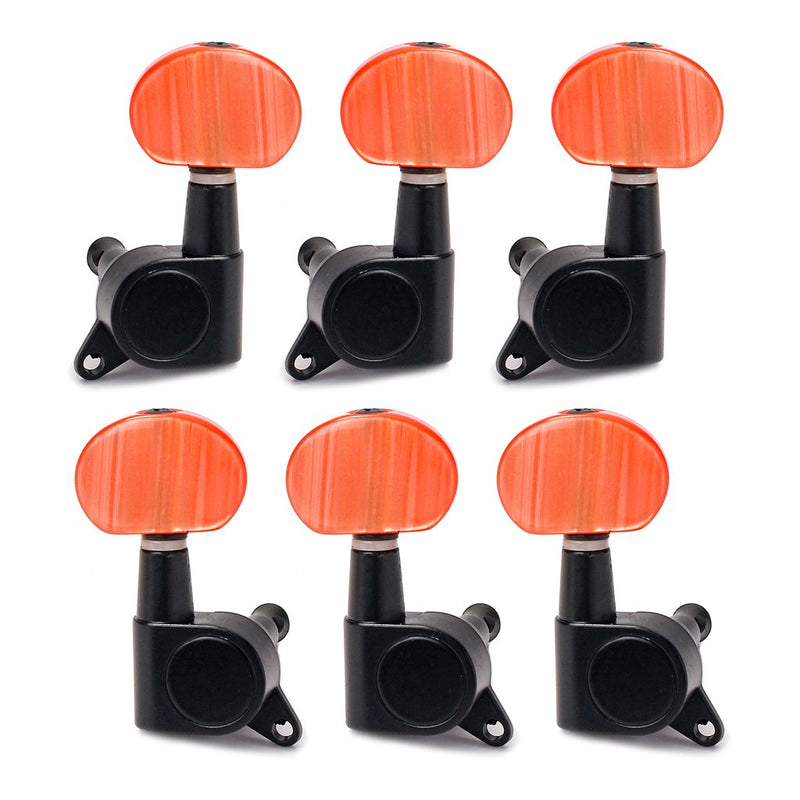 [AUSTRALIA] - Sealed Guitar Tuning Pegs Keys Bass Guitar Tuning Machine Heads Precision Jazz Bass Accessories (black-4) black-4 