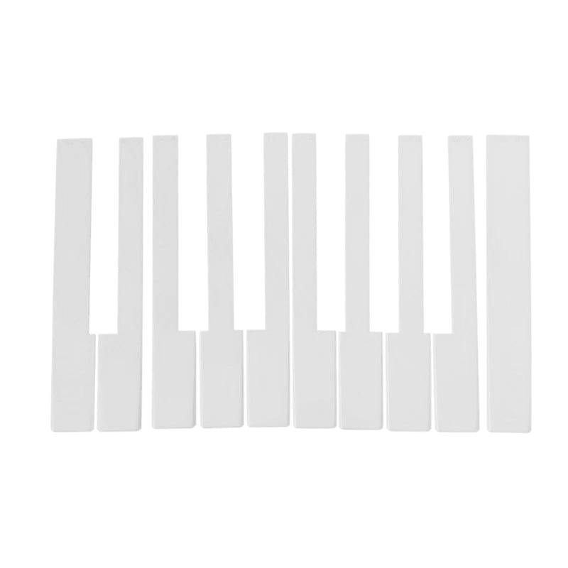 [AUSTRALIA] - Piano Key Top Piano Accessories The White Keyboard Top Does Not Require Sanding For Easy Installation Of The Piano Key Replacement 