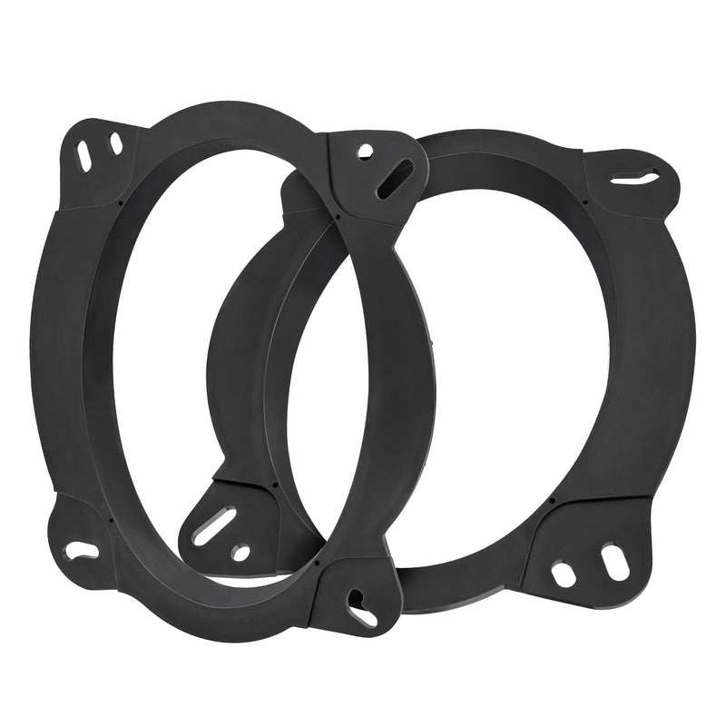 6×9 Inch Front Door Speaker Spacer Bracket Adapter for Select 2003-2014 Toyota Camry/Avalon/ 4Runner Lexus Gx/Rx, 6×9” Speaker Ring Adapter Solid Plastic Aftermarket Speaker Adapter