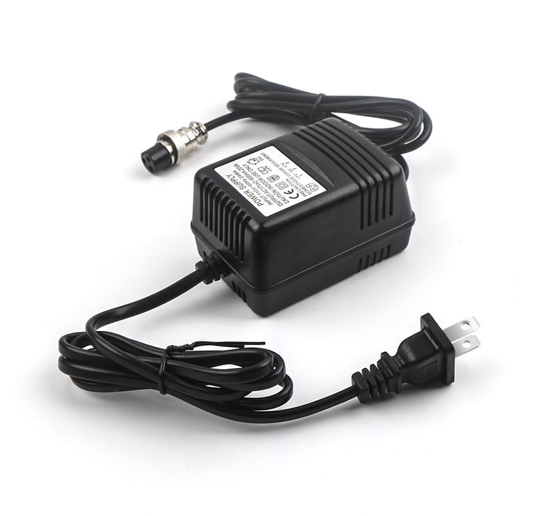 AC 17V 600mA Adapter 3-Pin Mixer Pedalboard Connector Mixing Console Mixer Power Supply for Yamaha F4/F7/6FX/MG82X ﻿