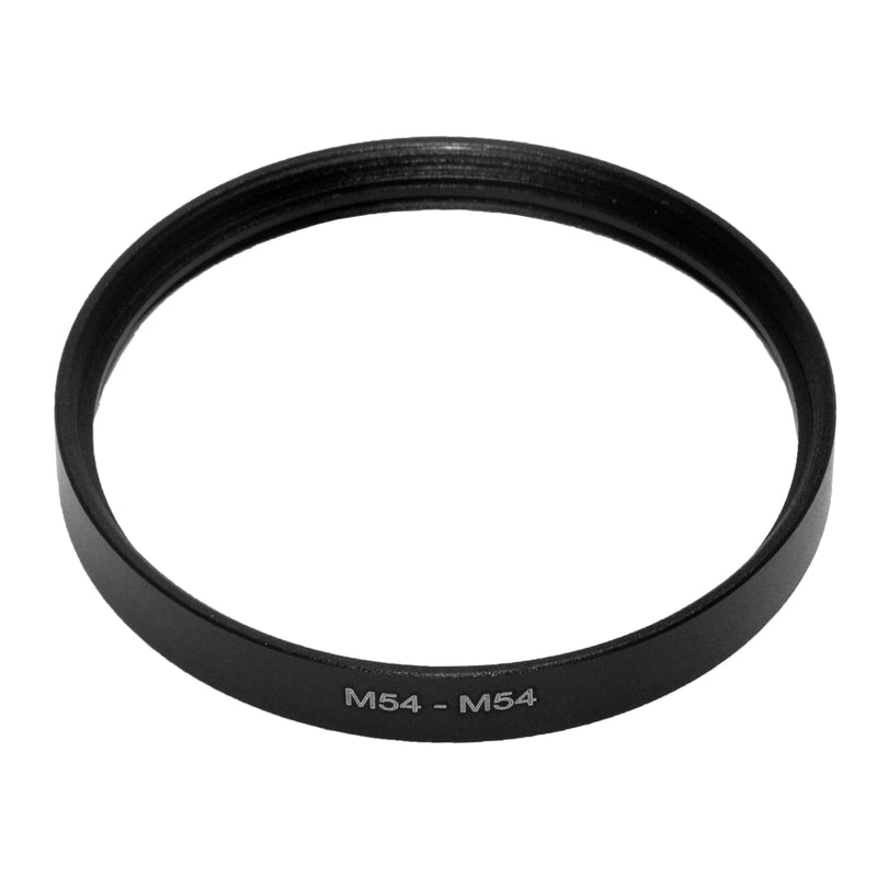 [AUSTRALIA] - M54-M54 54mm x0.75mm Thread Pitch Female to Female Double Dual Inner Thread Lens Ring Telescope Adapter 
