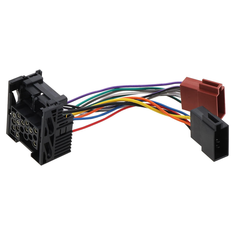 eMagTech Car Radio Adapter Old 17-pin Compatible with BMW 3 Series Compatible with BMW 5 Series Compatible with BMW 7 Series Radios Cord Length 11.5cm