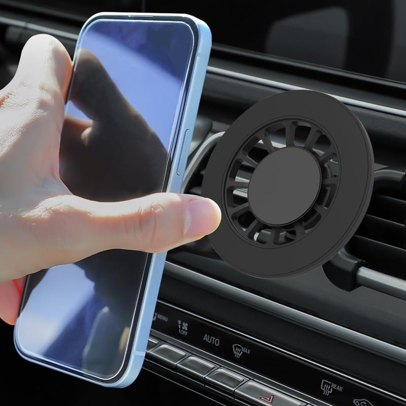 BEERTE Fits MagSafe Car Mount Fit for Mercedes Benz GLE, GLS 2020-2026 Hands Free Magnetic Phone Holder for Car 360° Rotation Car Phone Mount Fit for iPhone 17 16 15 14 Series MagSafe Case All Phones