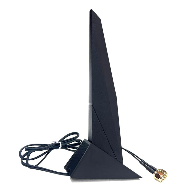 SAMXI SMA WiFi 2T2R Dual Band Wi-Fi Moving Antenna 2.4G/5G Wi-Fi 6e for ASUS Rog Strix Z270 Z370 X370 Z390 Z490 X570 Z170 X299 /Gaming B550-PLUS B650-PLUS B760-PLUS PC Desktop Computer