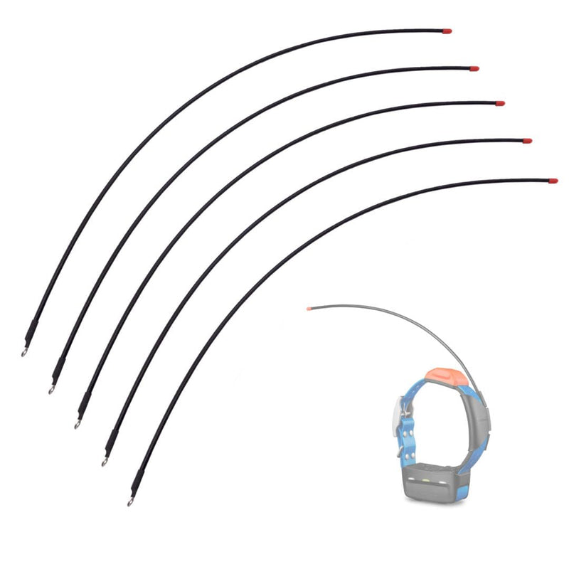 3 PCS Replacement Antennas for Garmin Dog Collar, Standard VHF Long-Range Antenna for Garmin DC50, T5, TT10, TT15, TB10 Dog Device, Black 3