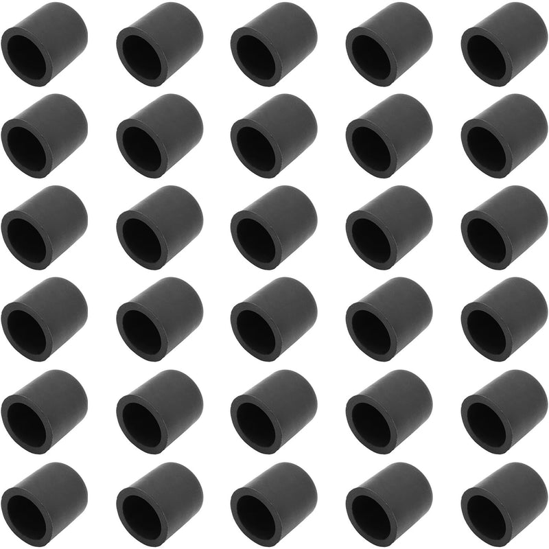 [AUSTRALIA] - 30 pcs Silicone RCA Port Anti-Dust Stopper Cap Dustproof Cover Plug Protector, for Desktops Amplifiers DVD TV etc,Black 
