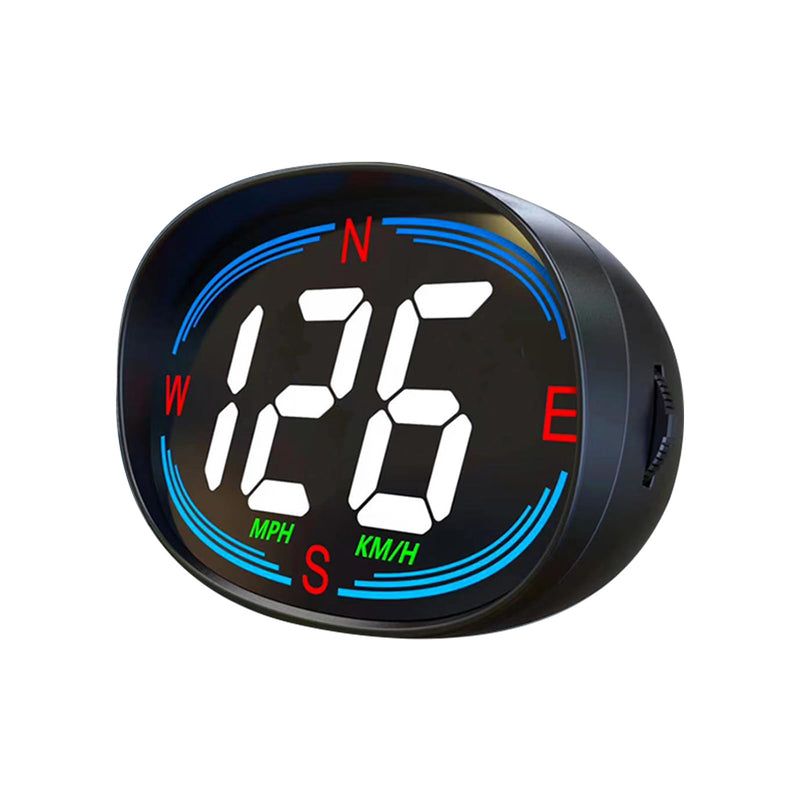 H2 Digital Speedometer GPS HUD，Car Head Up Display with Speed Compass MPH ，Plug and Play Universal All Cars