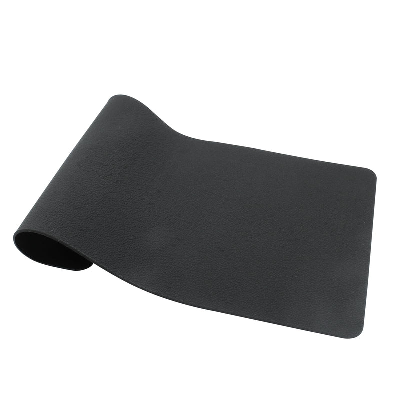 Black Car Dashboard Anti-Slip Mat, 27 x 15 cm Universal PVC Non-Slip Pad for Car Dash Accessories (Medium Size/Non-Adhesive/Car Texture) Style 2