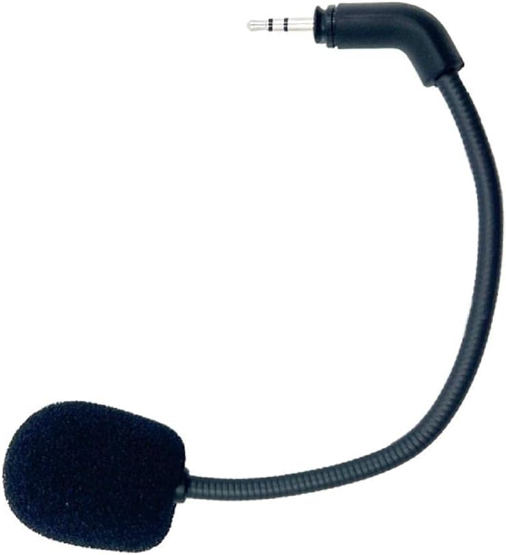 Black Portable 2.5mm Microphone Stereo Studio Gaming Headset Voice Mic- for Turtle-Beach Recon 500 Microphone Replacement Portable Microphone Stereo Studio Gaming Headset Voice Mic (2.5mm )