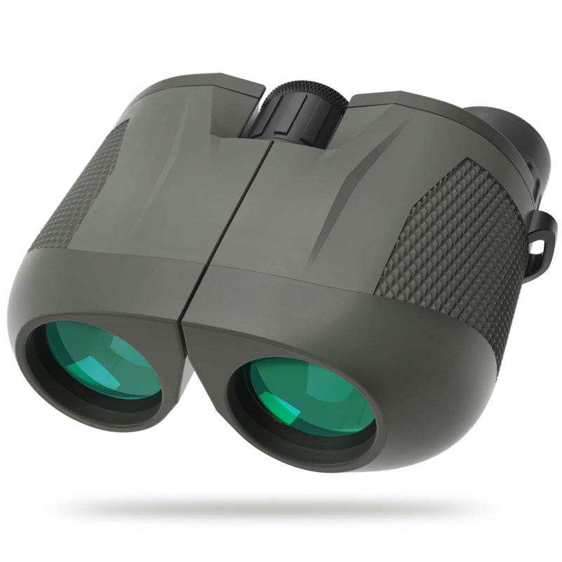 12*25 Binoculars for Adults and Kids，Compact Fogproof & BAK-4 Prism FMC Lens,Provide 114m/1000m Angular Field of View，with Carrying bag and Strap,Suitable for Hunting,Birdwatching，Travel and Theatre