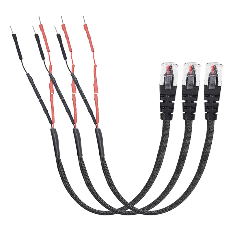 3PCS RJ11 Replacement Mirror Wire Power Cord for Uniden Radar Detectors，Fits R4 R3 R1 R7 R8 Model(3005201U) 3