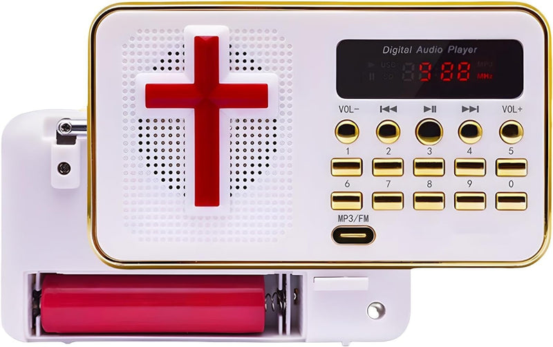 [AUSTRALIA] - YEESAM Chinese Bible Player, Bible Stories and Songs Portable Electronic Player in Mandarin Chinese, Christian Player (32G) 32G 