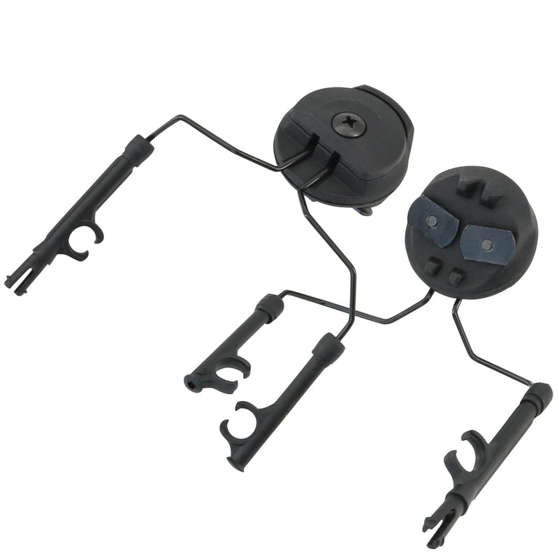 COM Rail Adapter Mouting Adapter Compatible with COMTAC Headsets & MTEK M-LOK Helmets for Airsoft Sports Black