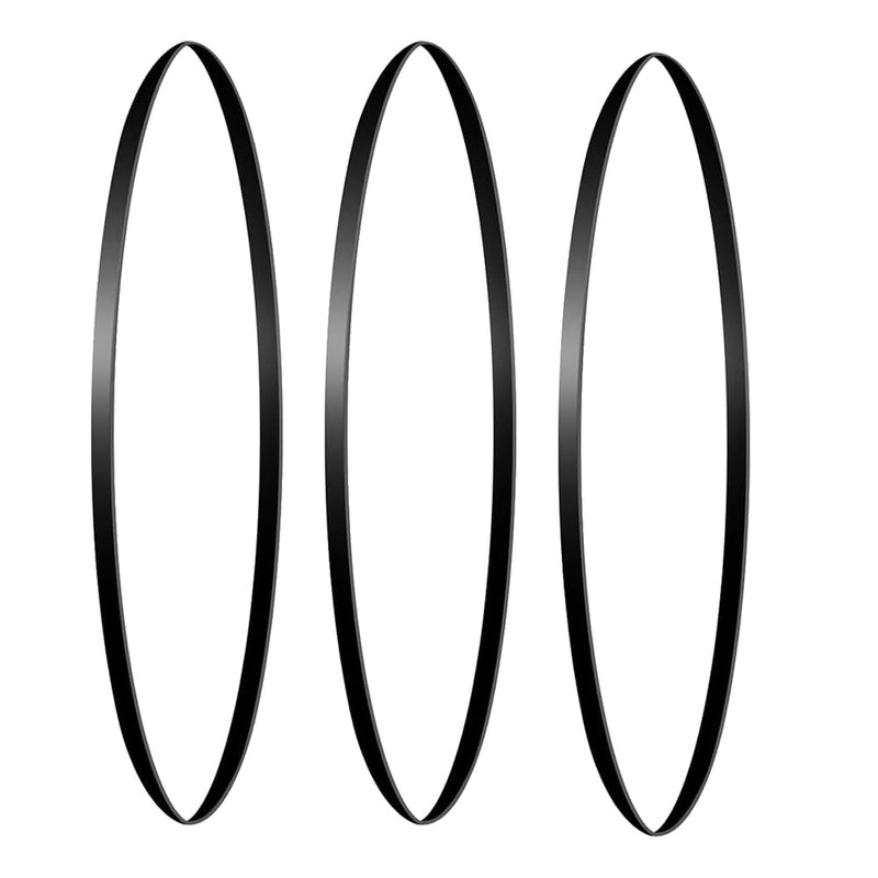 [AUSTRALIA] - 3 Pieces Turntable Belt Different Specifications Machine Recorder Rubber Belt for Repair Replacement Maintenance Most Kinds of Belt-Driven Turntables, 172MM 