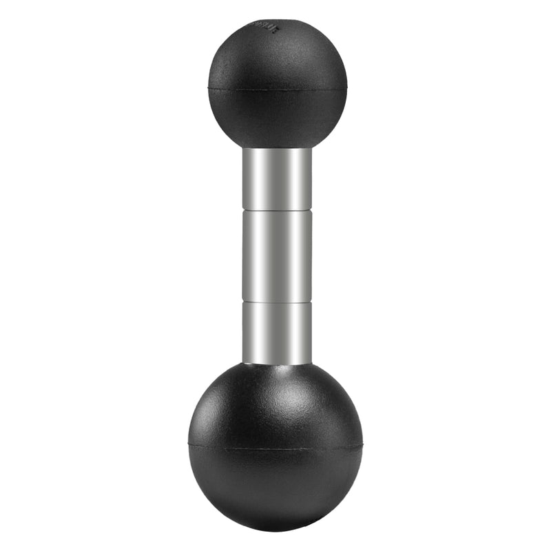 FANAUE Aluminum 25mm Ball to 20 mm Ball Adapter for Industry Standard Dual Ball Socket mounting arms Compatible with RAM Mounts B Size 1 inch Ball and Other GPS Devices with 20 mm Balls