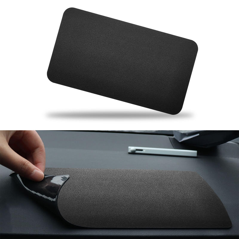 [AUSTRALIA] - Car Dashboard Anti-Slip Mat, Car Dashboard Accessories Multifunctional Non-Slip Rubber Pad, 10.6"×5.9" Adhesive Sticky Dashboard Gripping Mat for Cell Phones, Sunglasses(Leather Texture) Leather Texture 