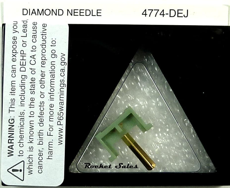 Pfanstiehl Replacement Elliptical Phonograph Needle Compatible With Shre NDC-EJ 3X 5X 8X R25XT R47XT R47ED RS3T RS3X RS5T